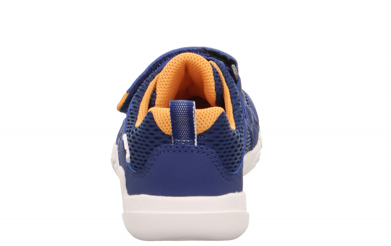 TRACE - Blau/OrangeSneaker low mit Klettverschluss