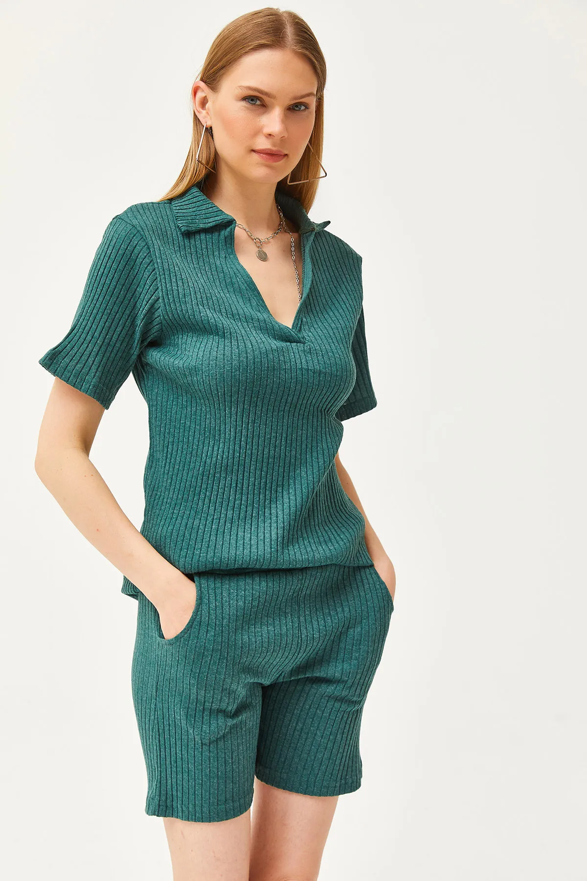 Olalook  Zweiteiler - Grün - Oversized