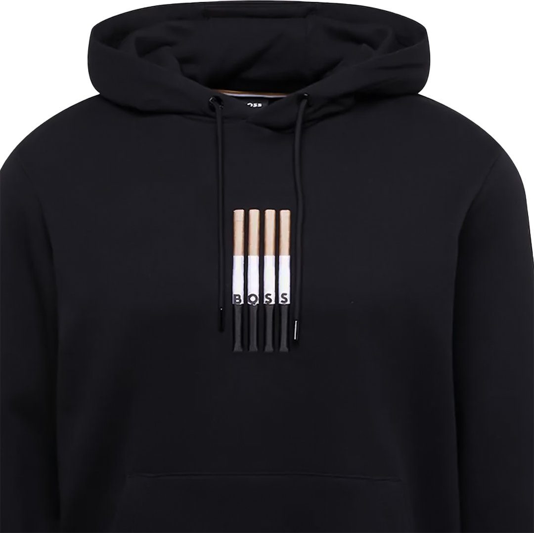 BOSS Hoodie SEEGER HUGO BOSS Herren Sweatshirt Hoody Kängurutasche