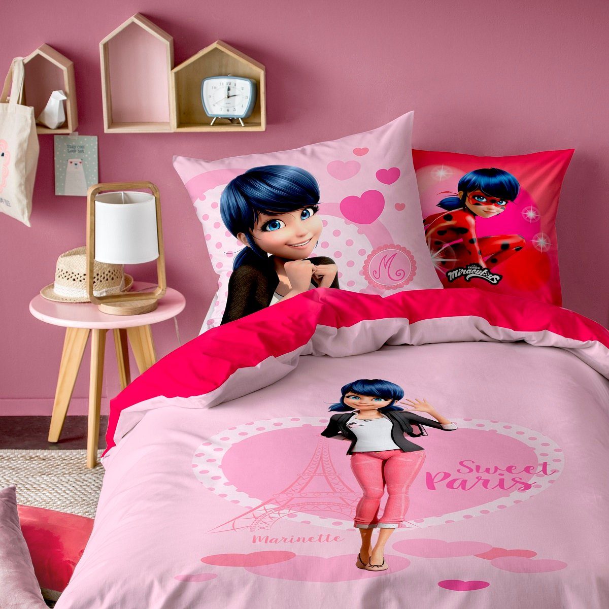 Kinderbettwäsche Miraculous Ladybug 
