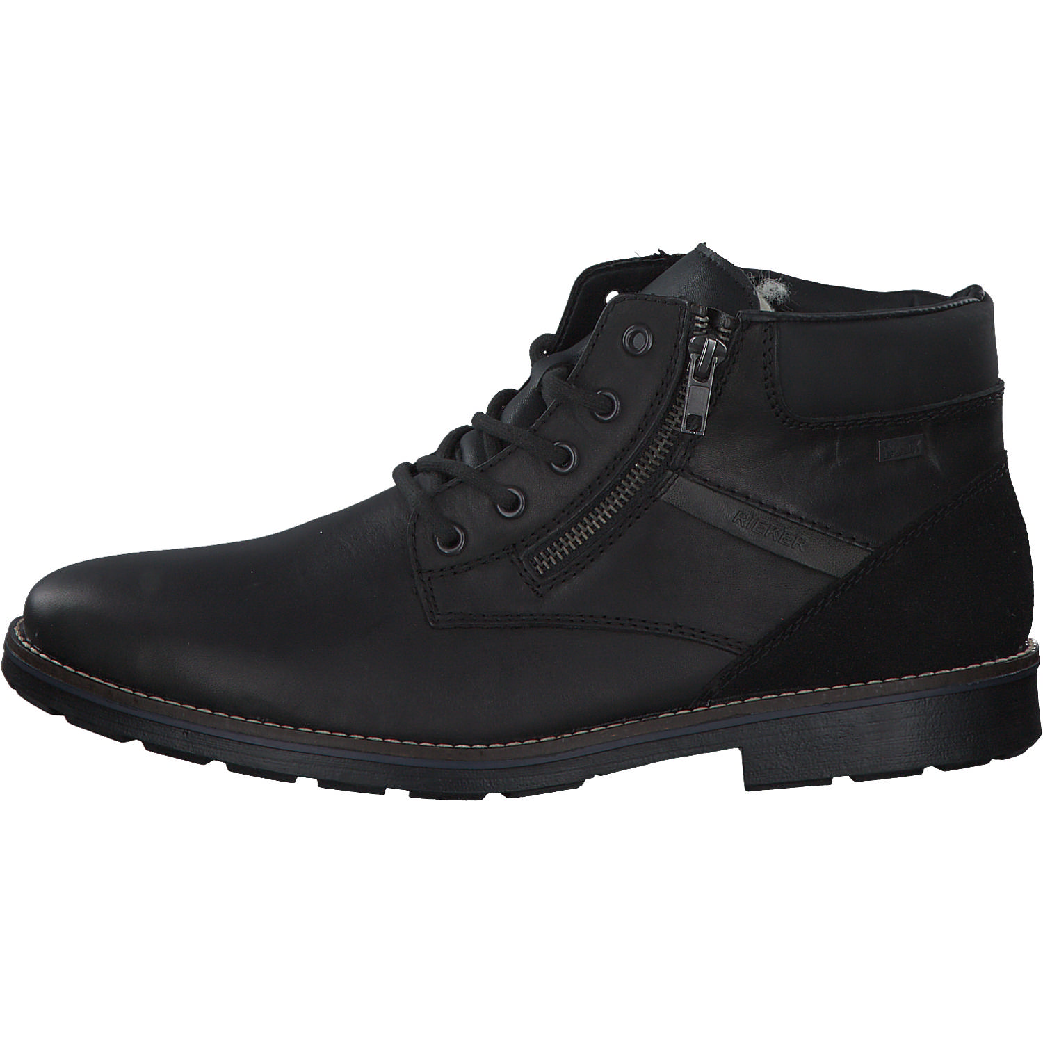 Rieker 15303, Stiefel, Herren, Schwarz