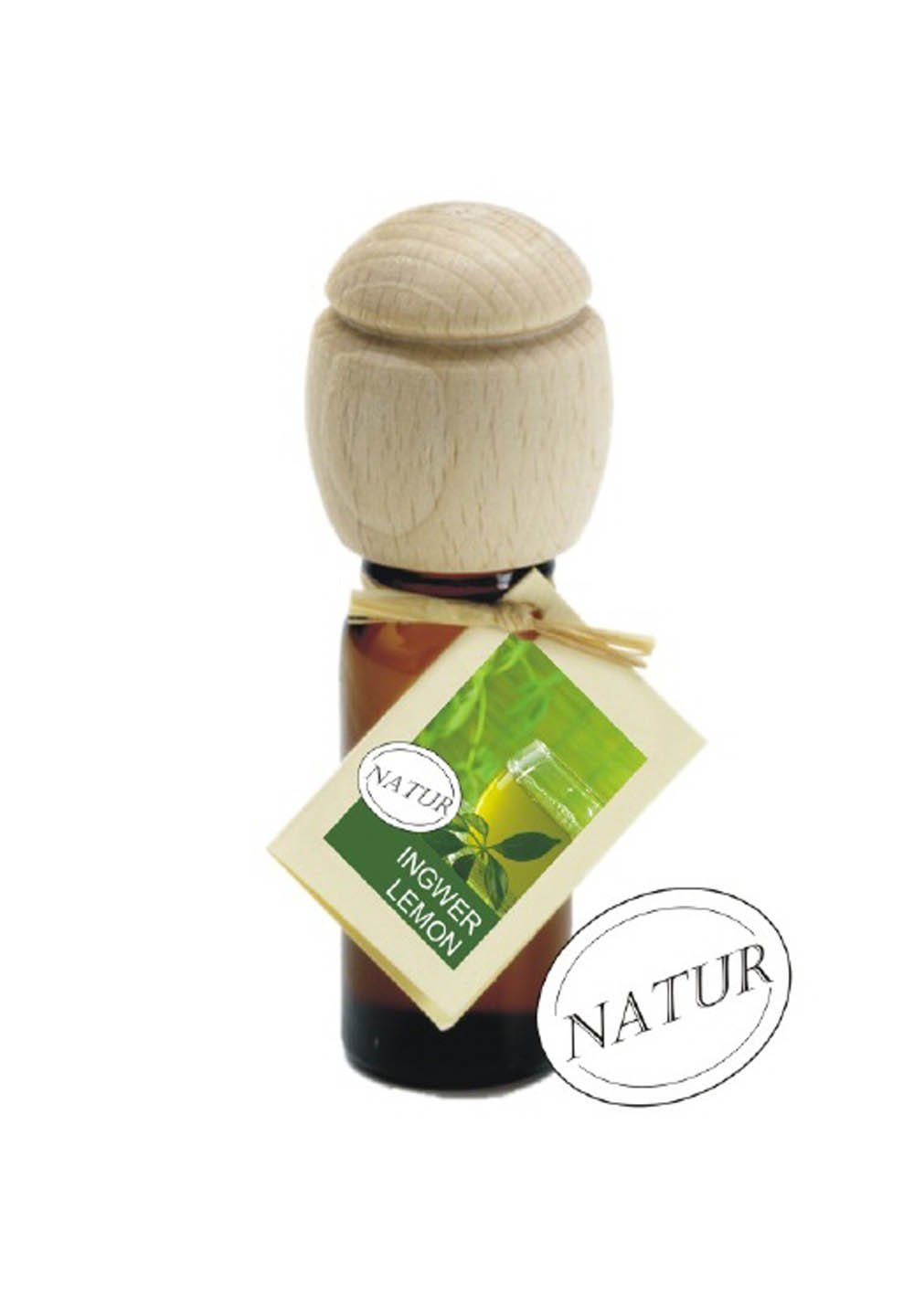 Traumduft-Manufaktur Raumduft Ingwer Lemon (1-St), Piccolino Duftöl Raumduft für Aromatherapie Diffusor Naturöl 10 ml