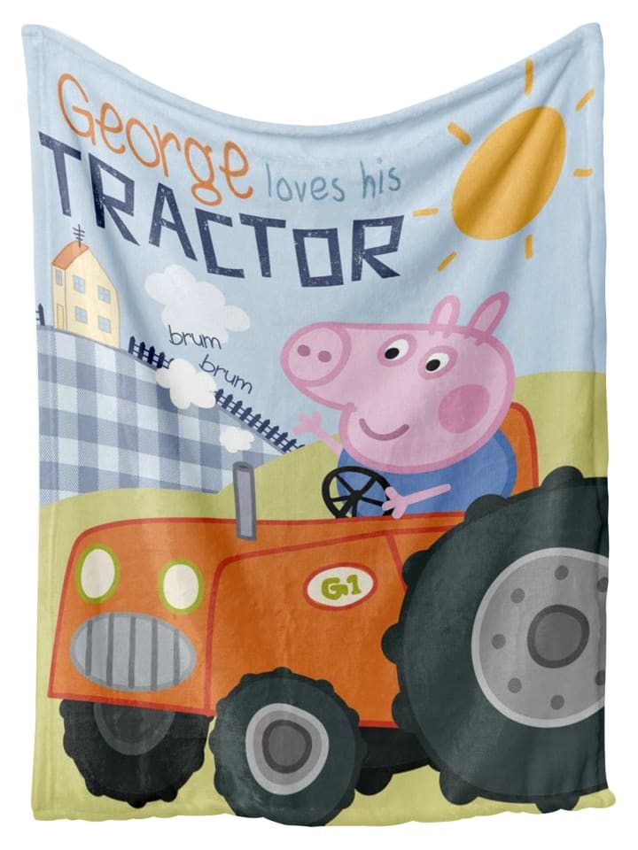 Peppa Pig Decke Peppa Pig in bunt günstig kaufen onesize