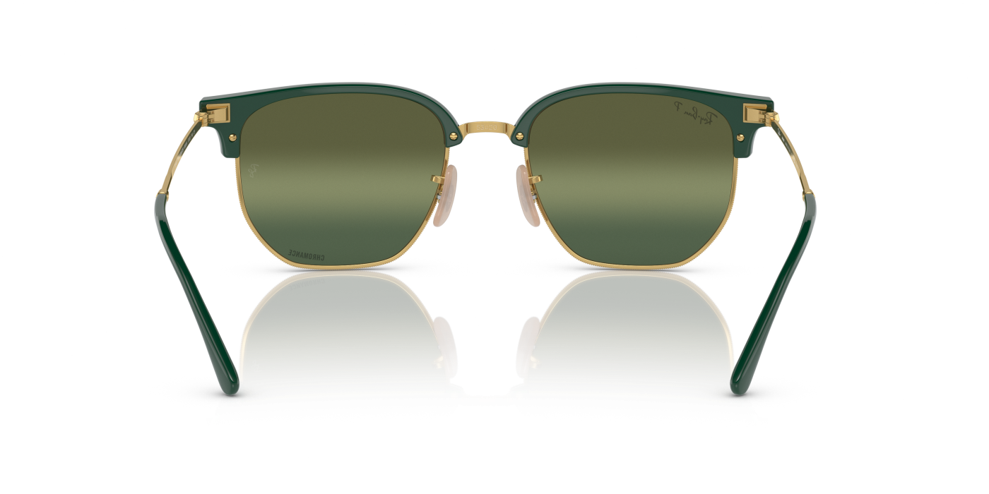 NEW CLUBMASTER - Lucido Verde su Oro Argento/Verde