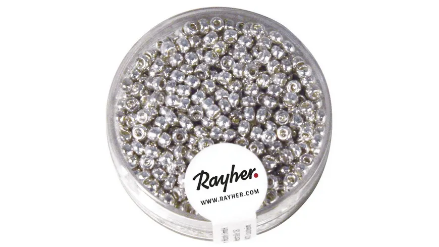 rayher Rocailles 2,6 mm ø Perlmutt 17 g