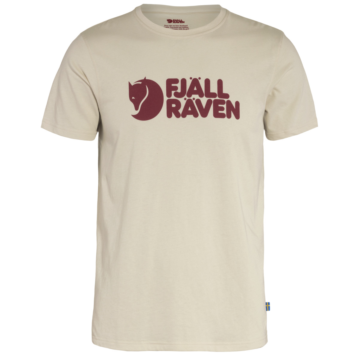 Fjällräven Logo T-Shirt beige