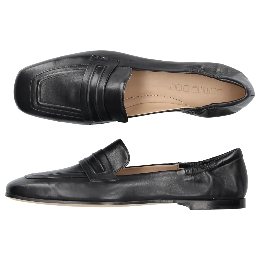 Pomme D`OR - Loafer 0893 Nappaleder - schwarz