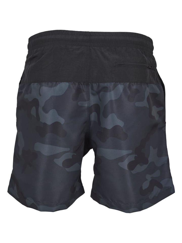 Urban Classics Urban Classics Badeshorts in blk/darkcamo günstig kaufen