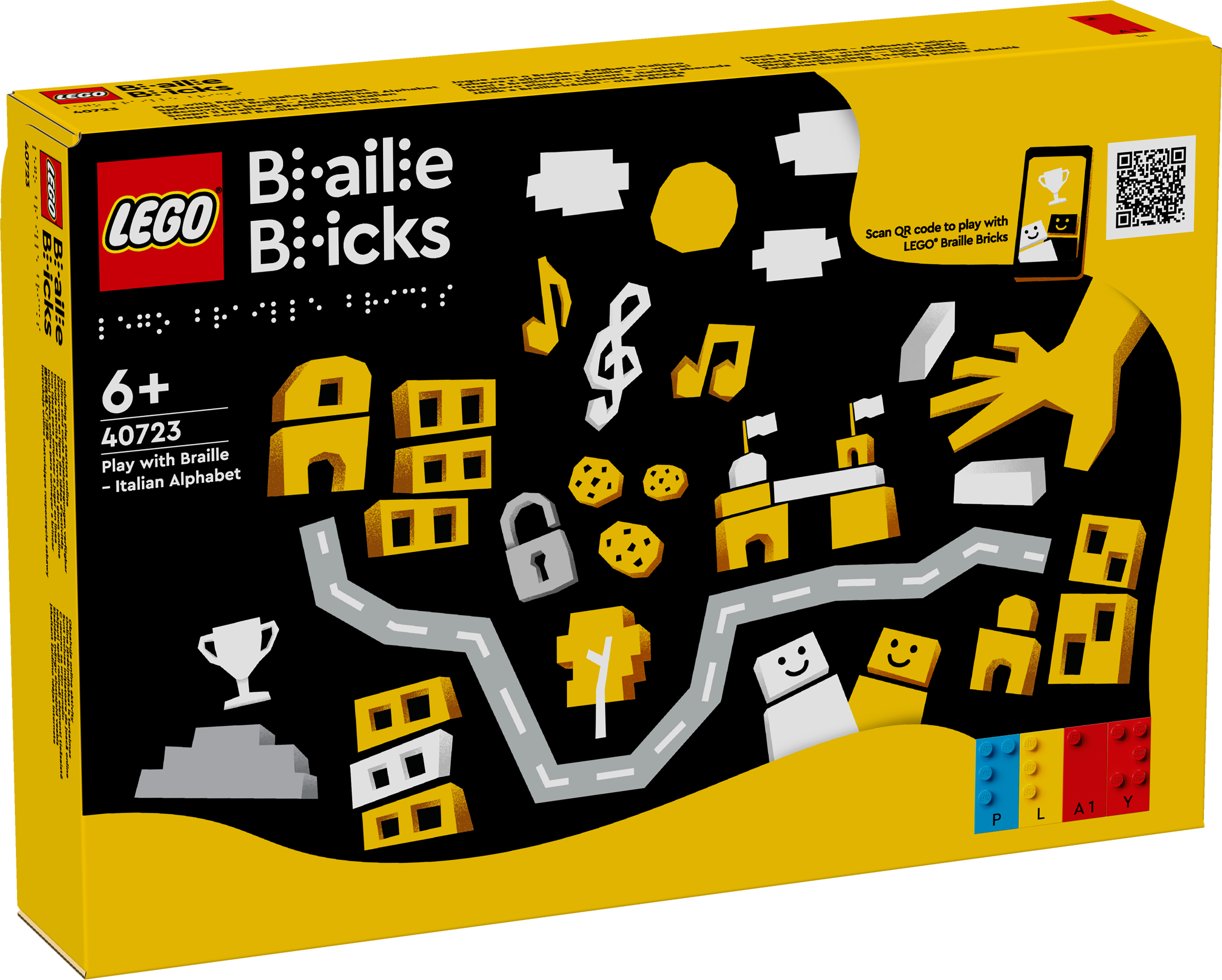 Spielspaß mit Braille – Italienisches Alphabet 40723