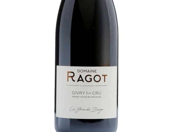 Domaine Ragot Givry 1er Cru la Grande Berge Rouge 2021 Bourgogne Givry 1er Cru