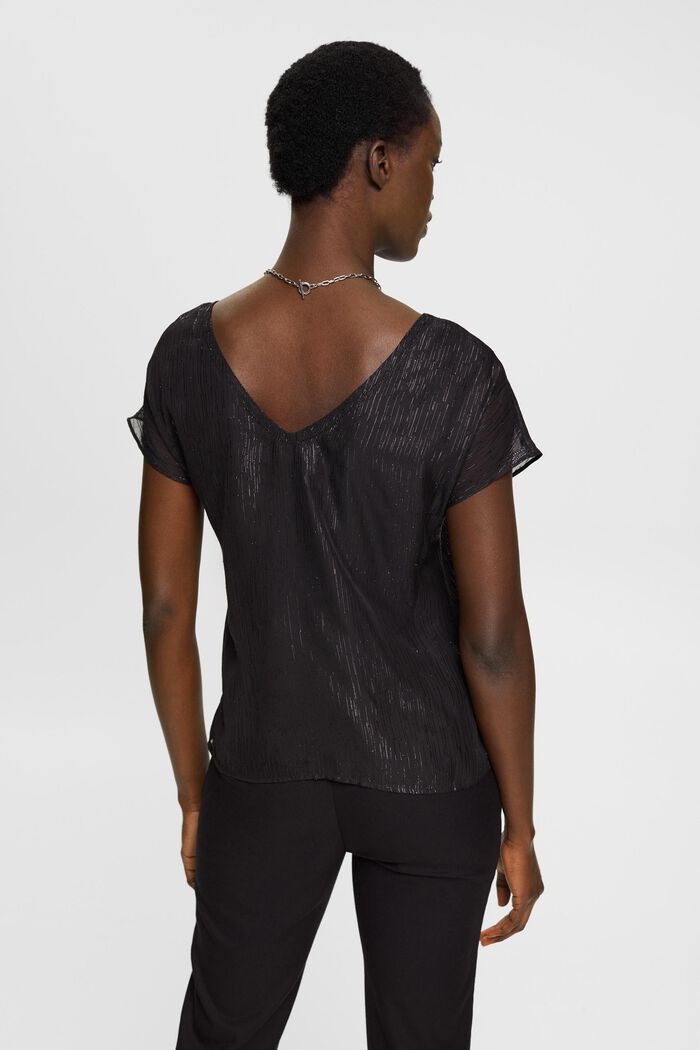 Bluse mit V-Ausschnitt