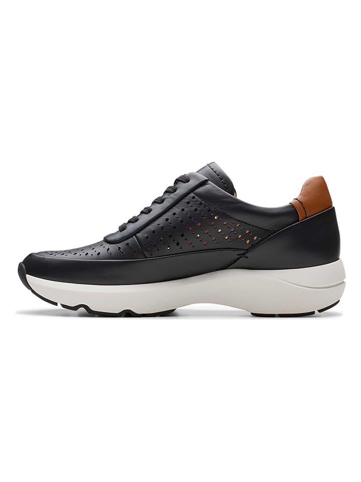 Clarks Leder-Sneakers 