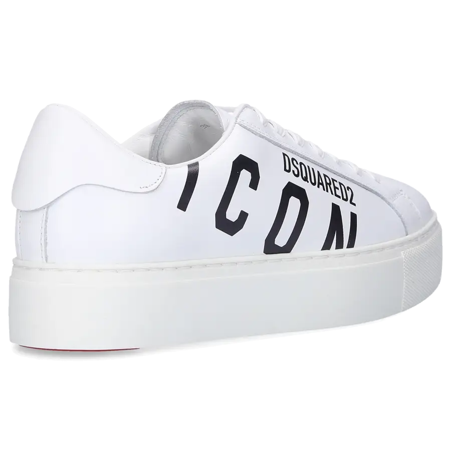 Dsquared2 - Sneaker low NEW TENNIS Kalbsleder - weiß