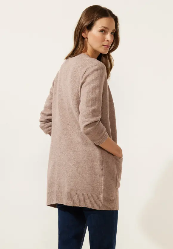 Street One Cosy Melange Strickjacke