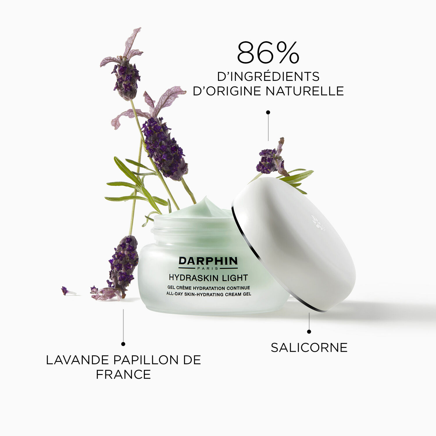 Darphin Hydraskin Coffret Gel Crème 50 ml + Gel-Crème Regard 15 ml