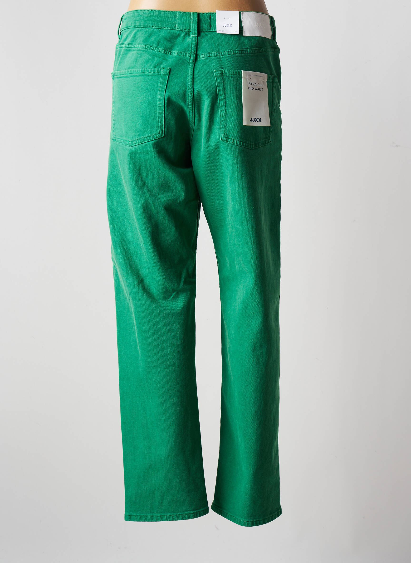 Jjxx Jeans Coupe Droite Femme couleur vert