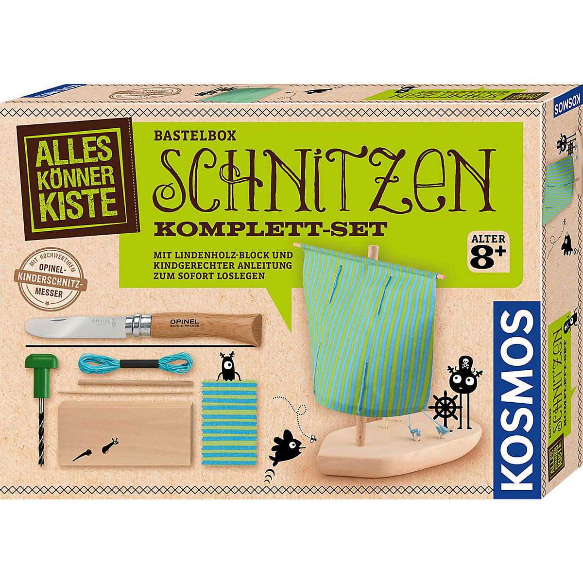 Bastelbox Schnitzen Komplett-Set