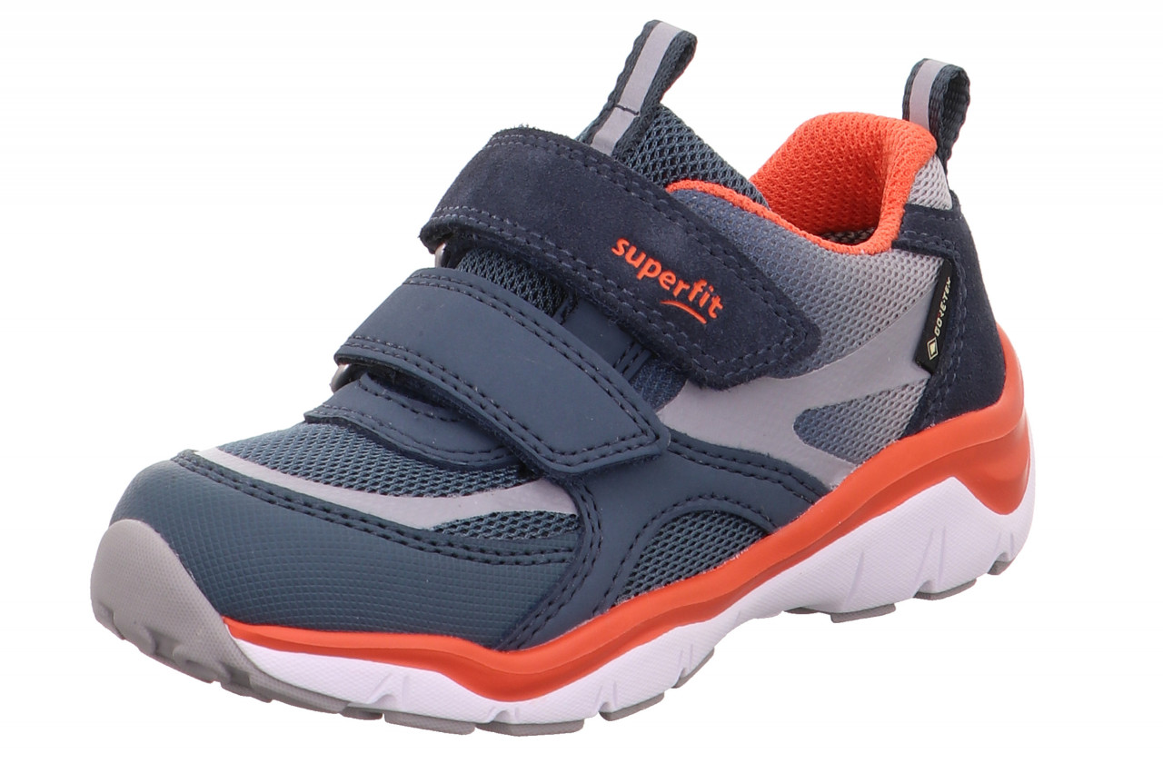SPORT5 - Blau/Rot Sneaker low mit Klettverschluss