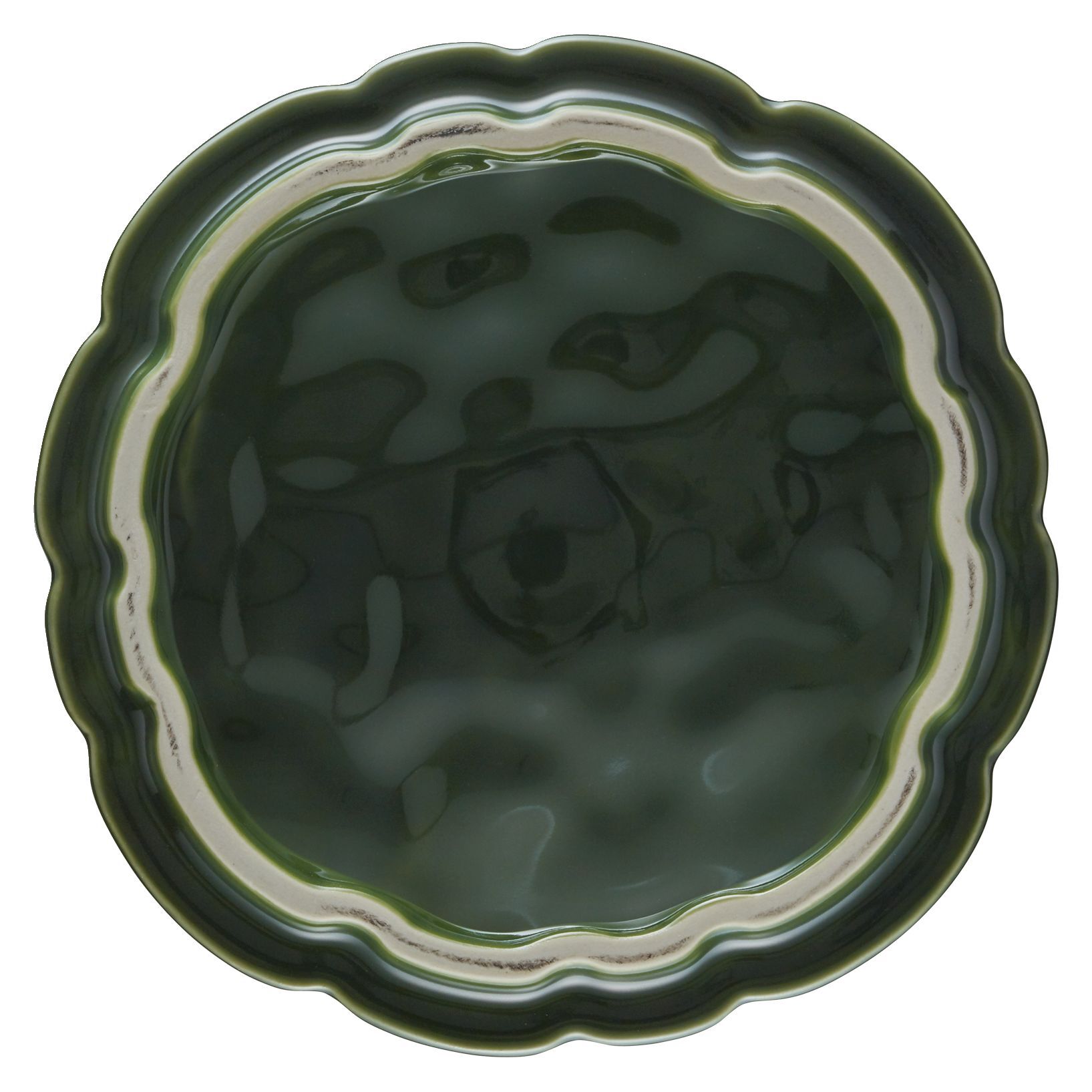 Cocotte 13 cm, Artischocke, Basilikum-Grün, Keramik