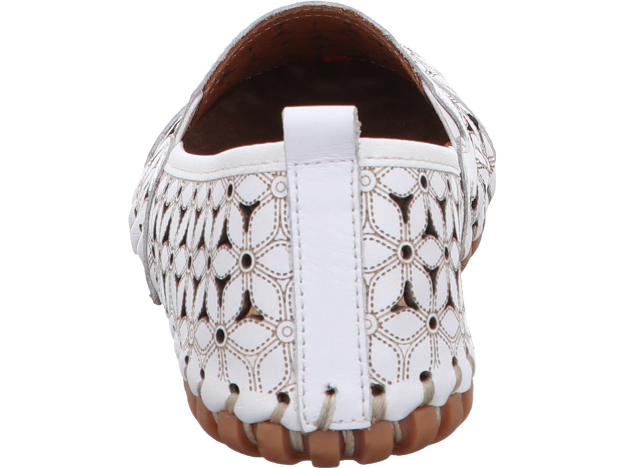 GEMINI Sportliche Slipper weiss