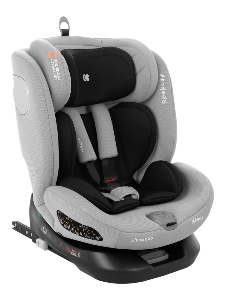 Kikkaboo Kindersitz i-Moove i-Size in grau günstig kaufen onesize