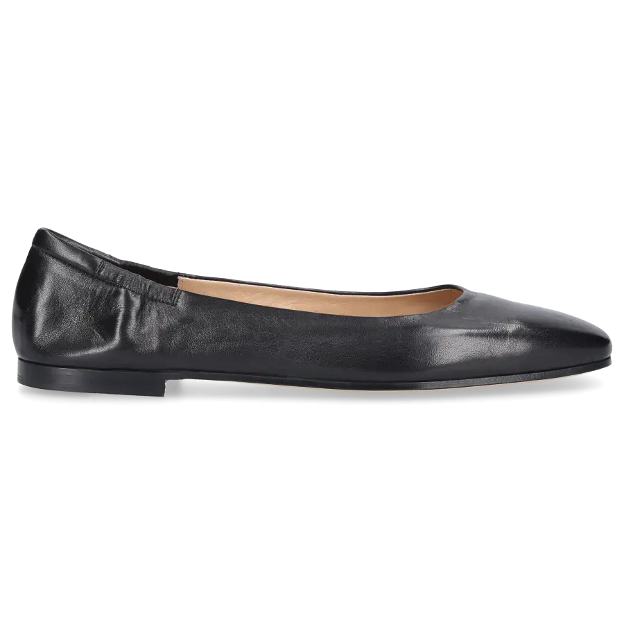 Pomme D`OR - Ballerinas 0890 Nappaleder - schwarz