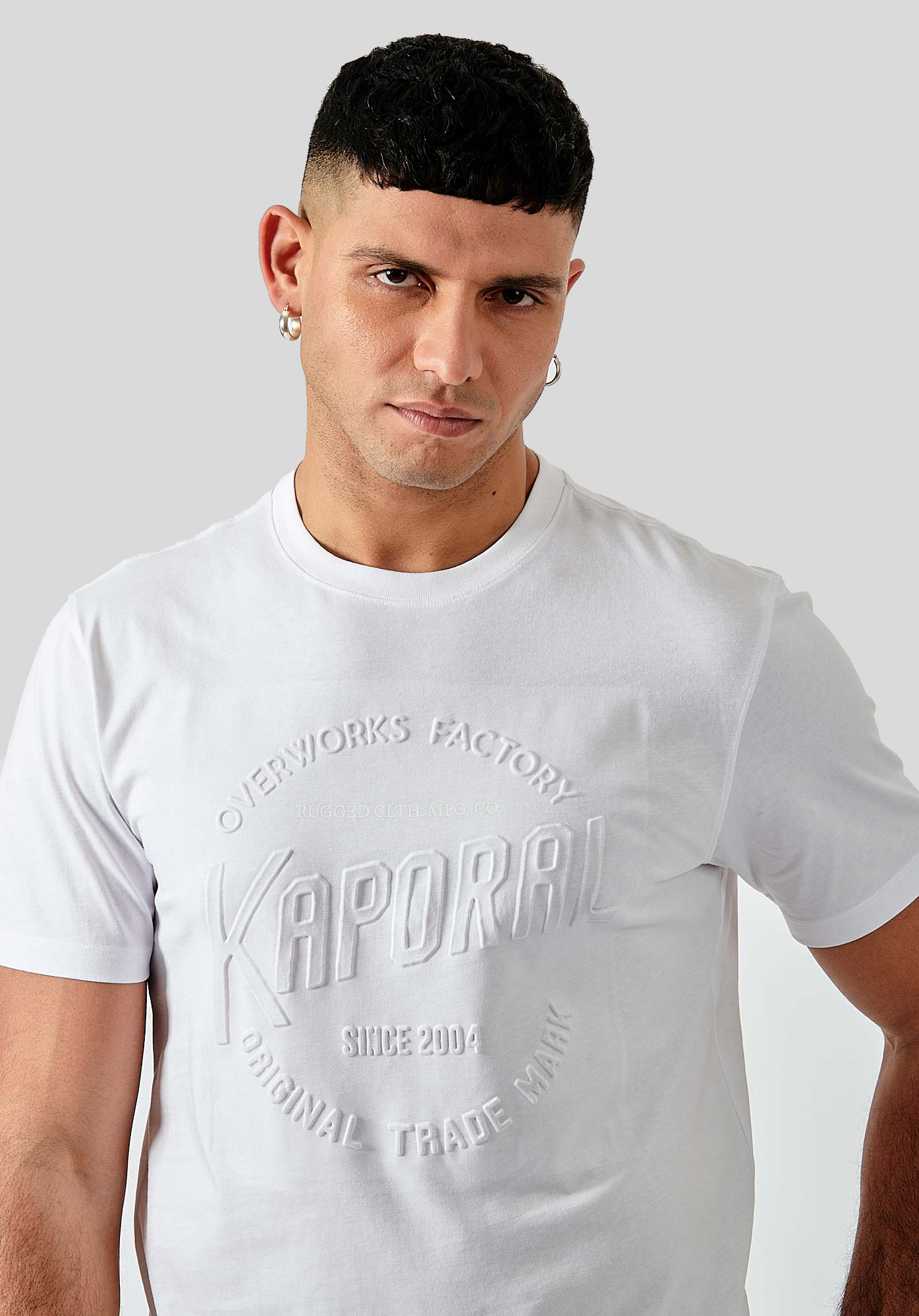 NONO   T-shirt blanc homme 100% coton bio