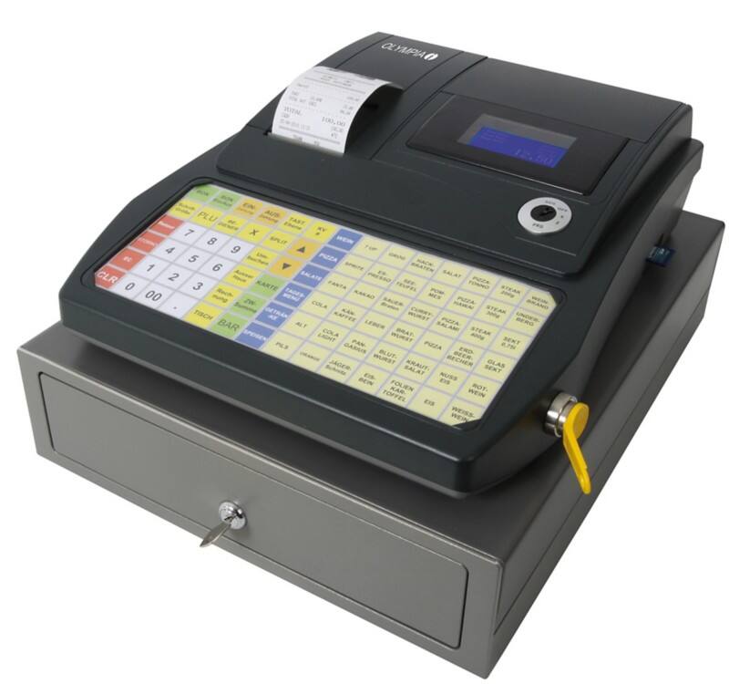 Olympia CM941F Registrierkasse 32,4 x 40 x 19,5 cm Dunkelgrau