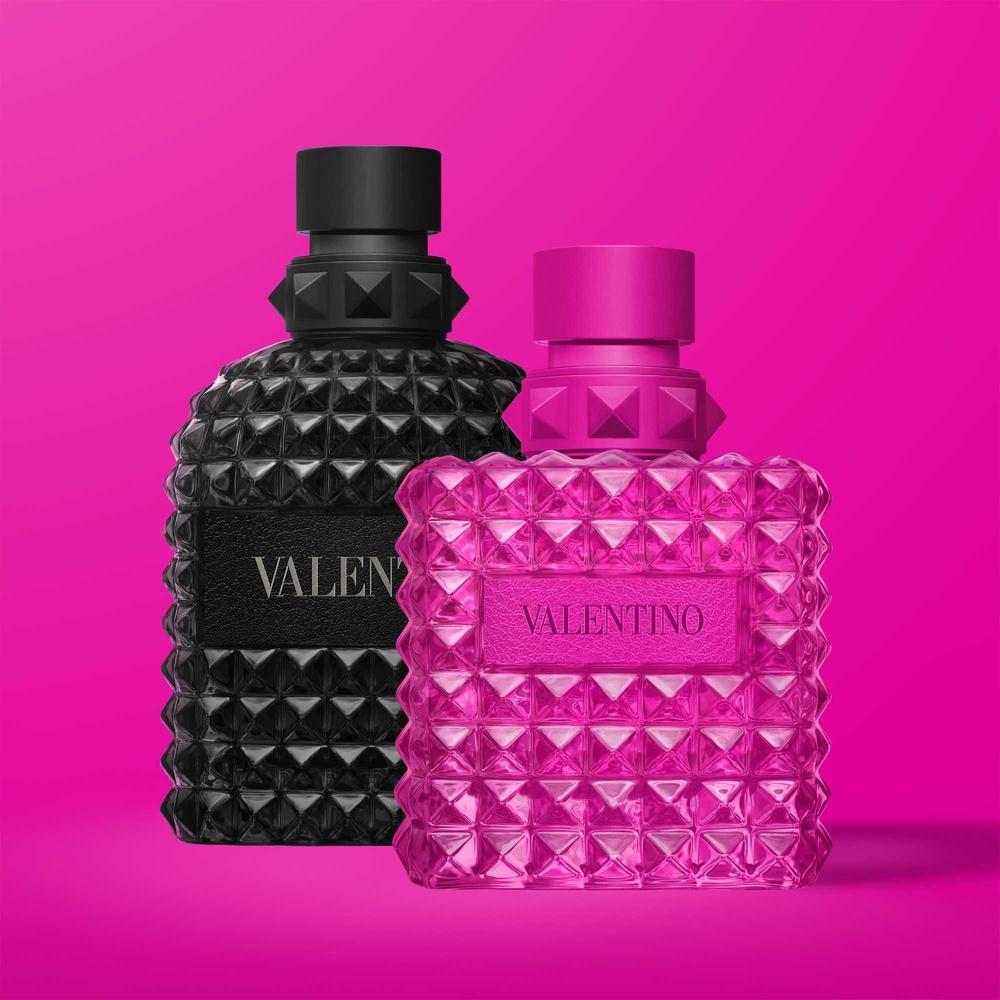 Valentino Born In Roma Rockstud Noir Uomo Eau de Toilette Fougère Aromatique pourLui