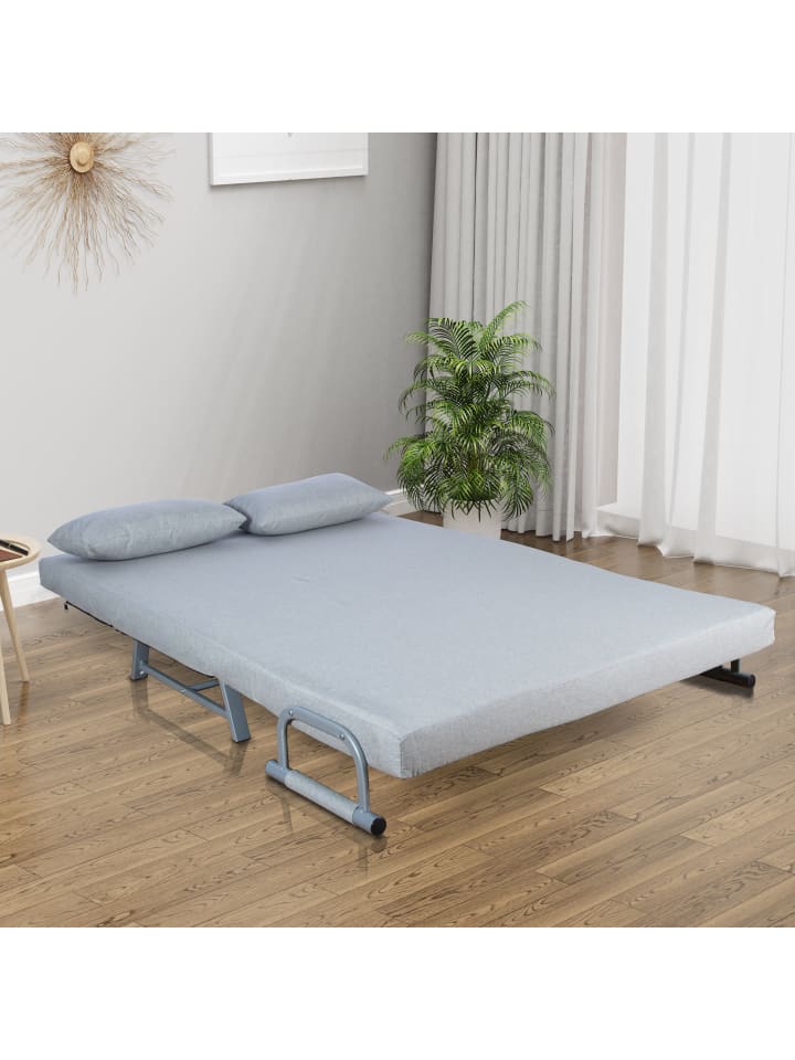 VCM  Schlafsofa Couch Kolino mit Schlaffunktion in Grau günstig kaufen onesize