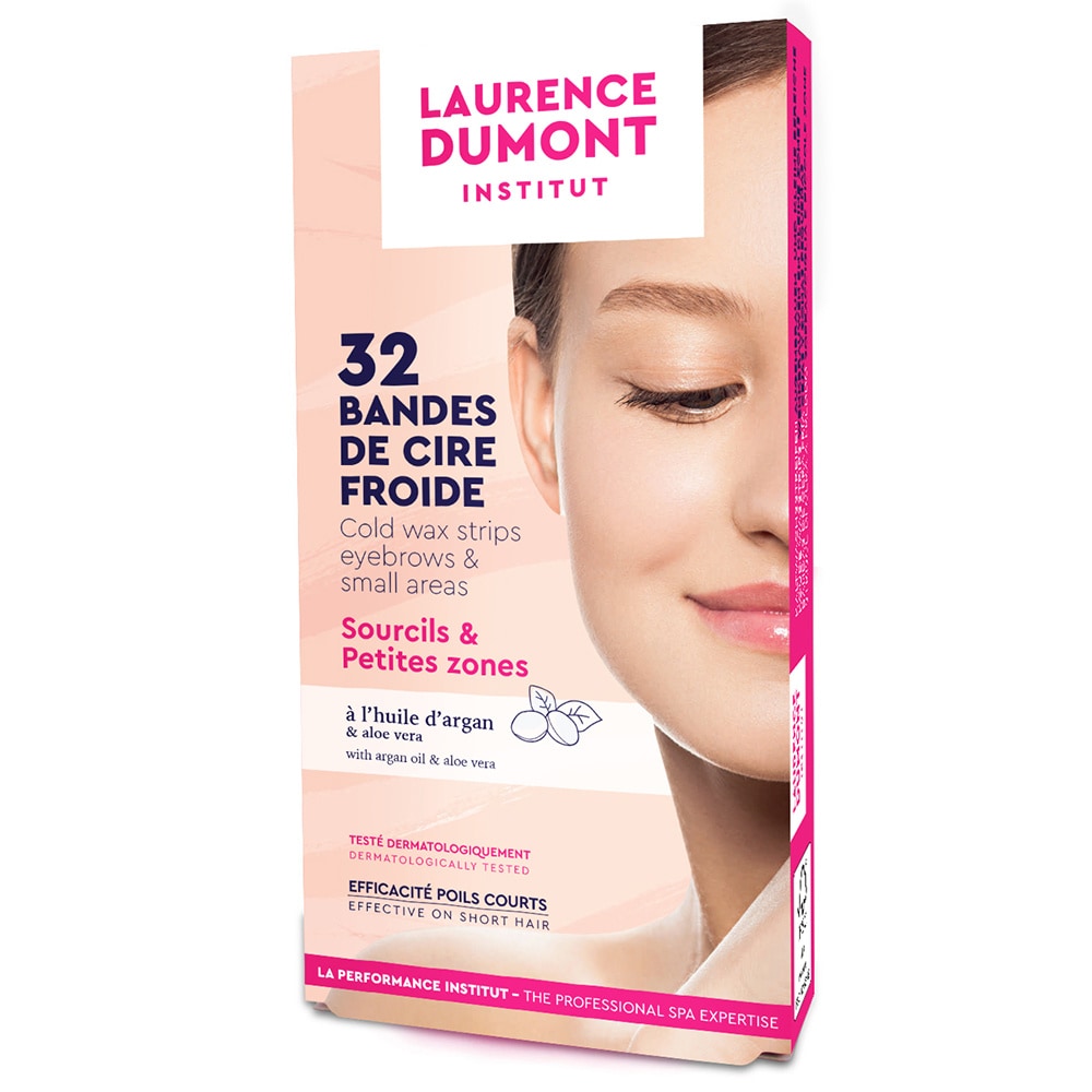 Laurence Dumont LAURENCE DUMONT INSTITUT 32 Bandes de Cire Froide Sourcils & Petites Zones Bande de cire froide