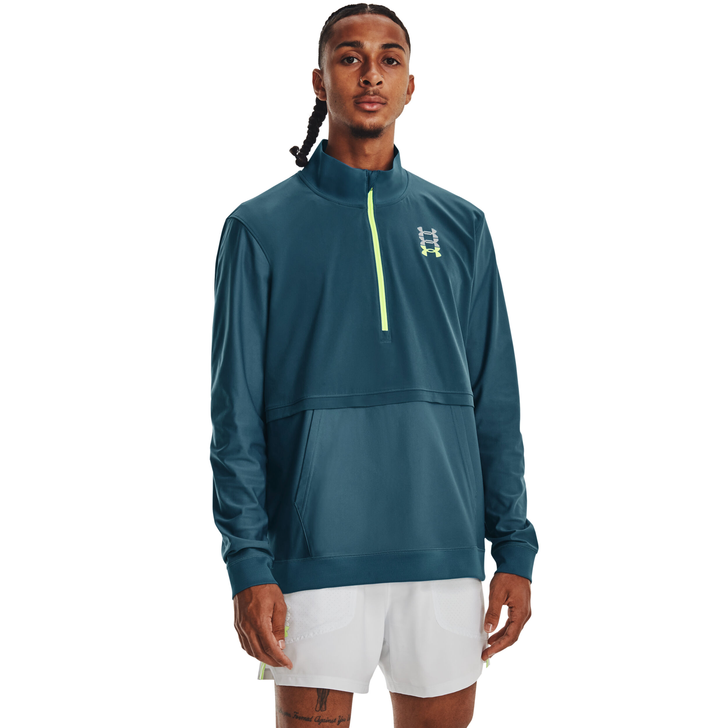 Run Anywhere Longsleeve Herren - Blau, Grün