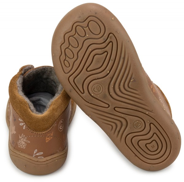 bLifestyle ~ Pangolin MidCut Schnürer Warm ~ Winterhaselnuss