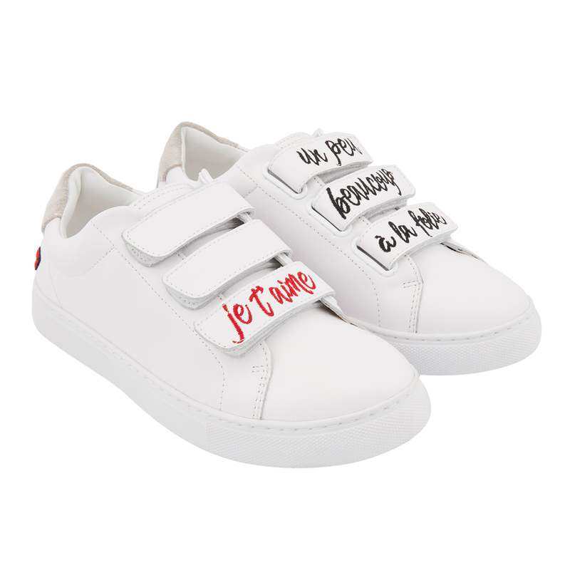 Baskets en cuir Edith je t'aime