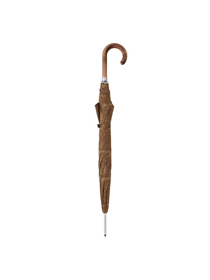 doppler Manufaktur Cottage Elegance Stockschirm 91 cm in braun gemustert günstig kaufen onesize