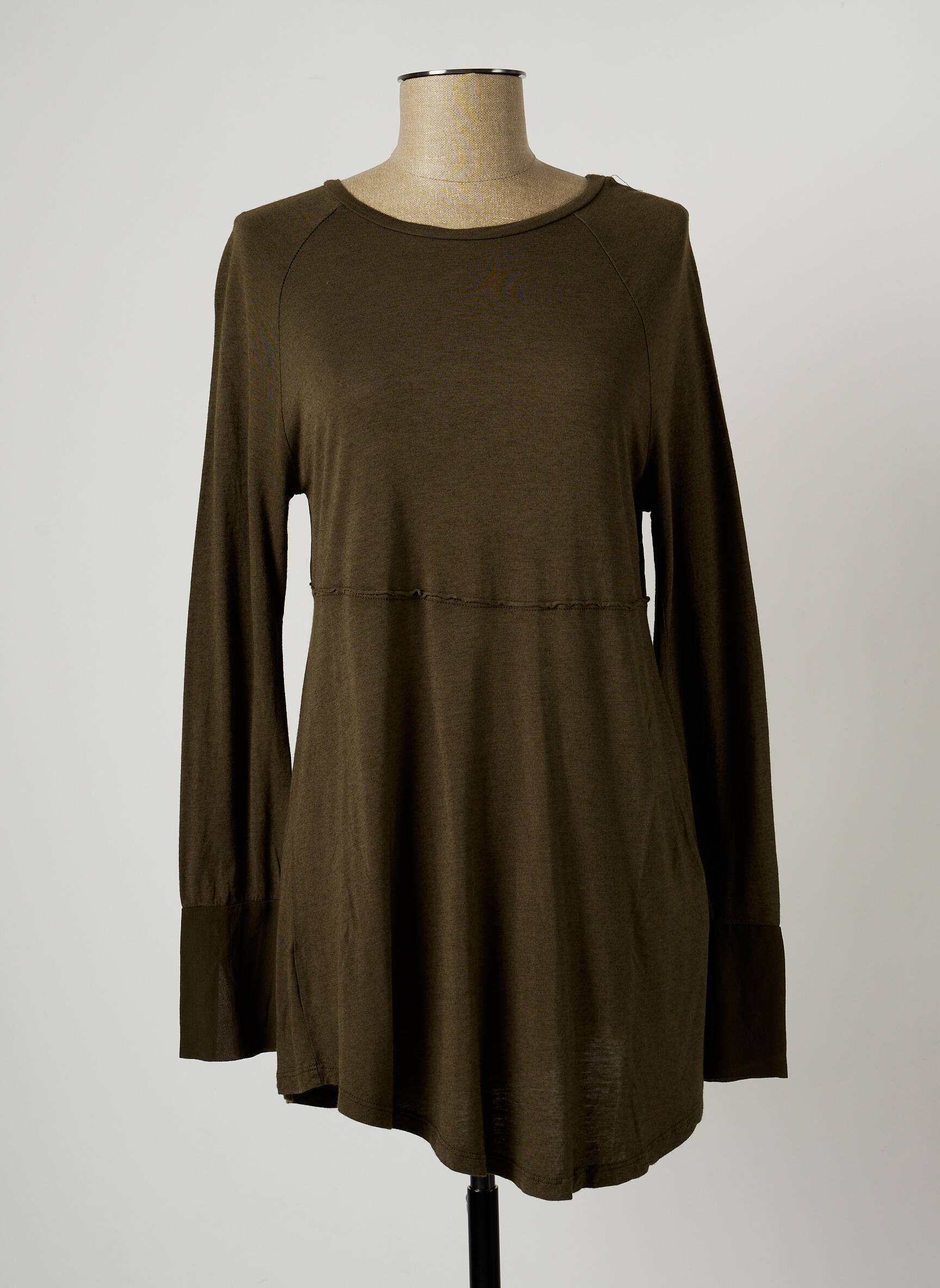 Deha Tuniquemanchelongue Femme couleur vert