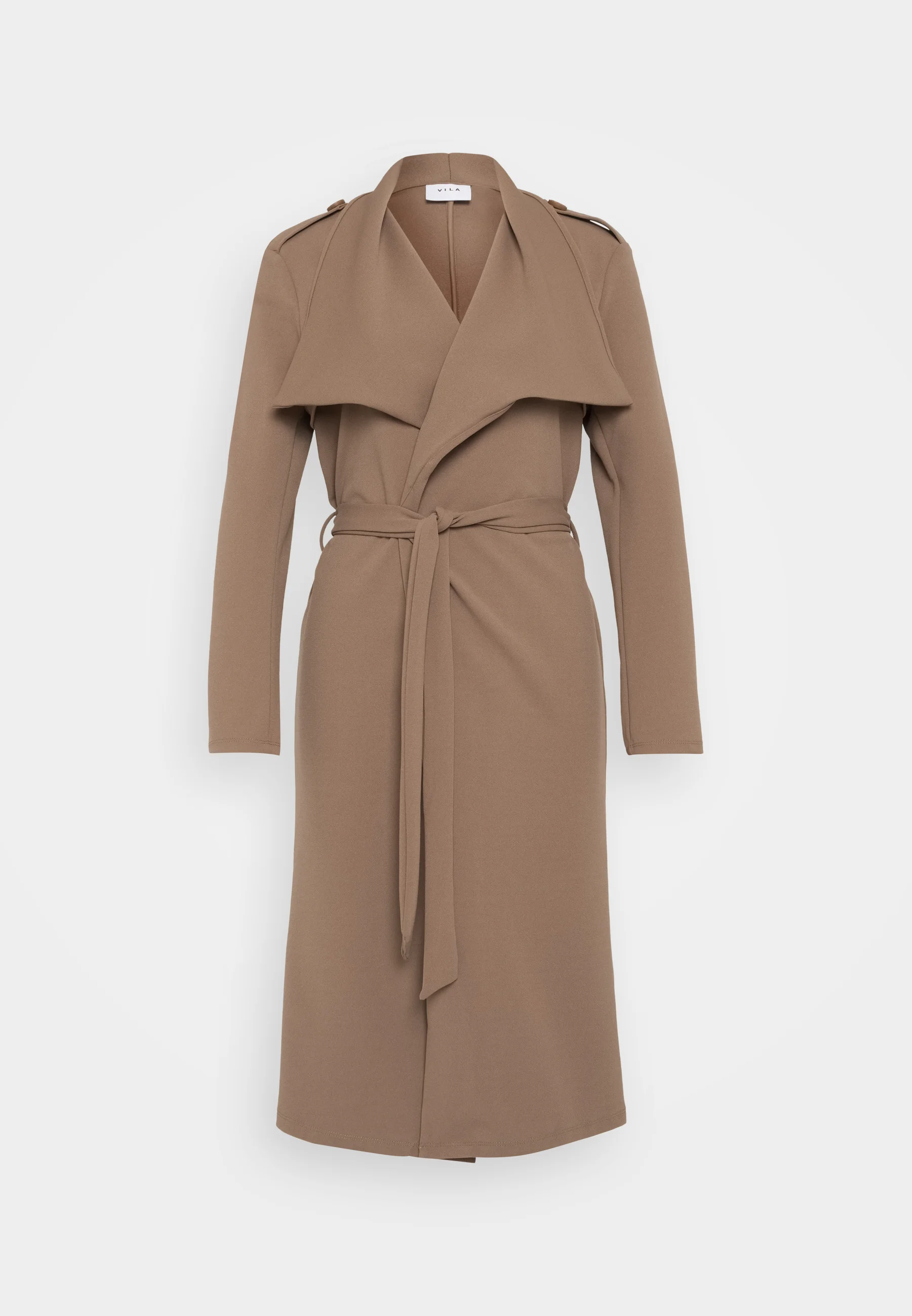 VILA VICLARA LONG DRAPY - Gabardina