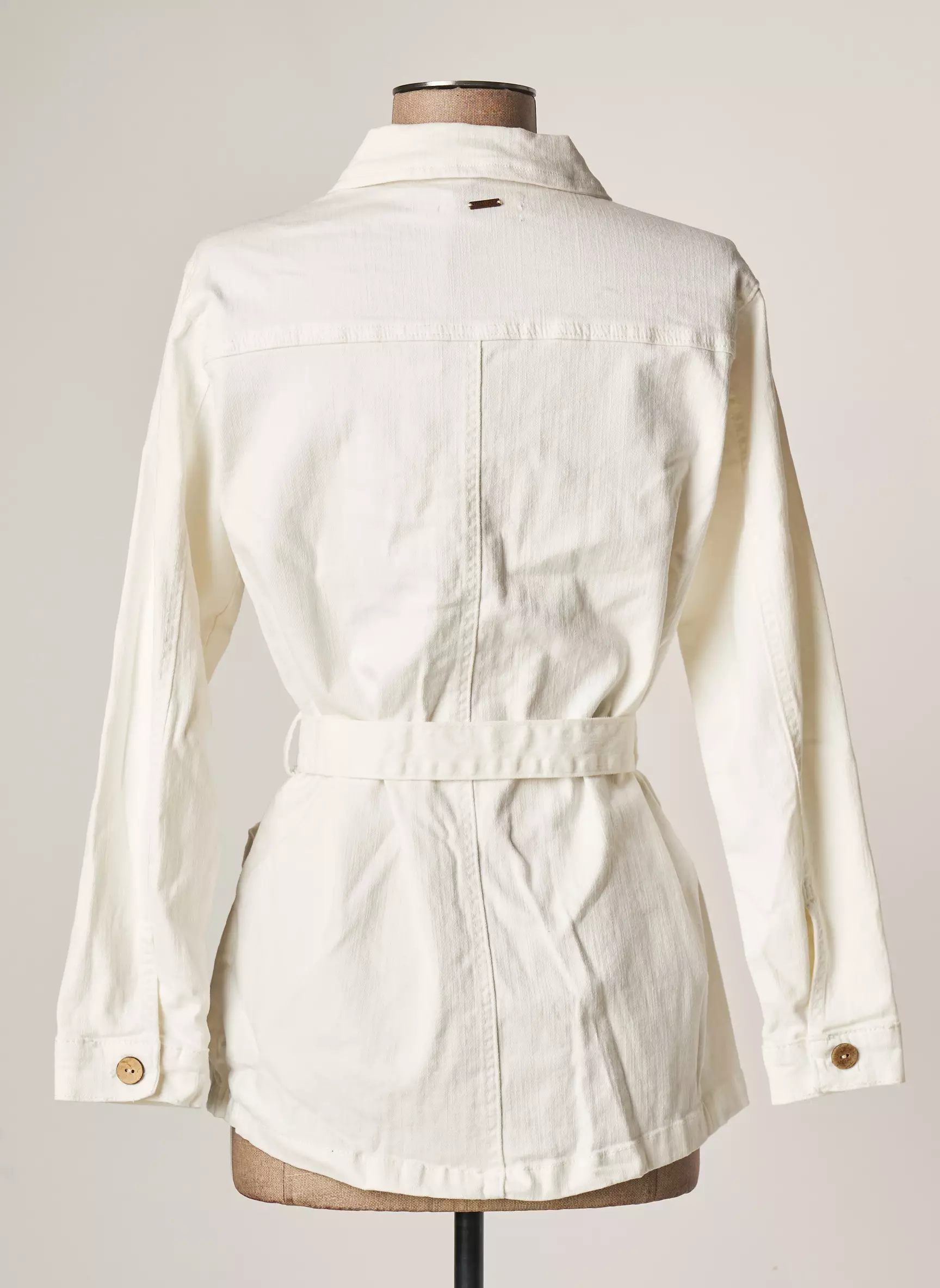 Deeluxe Vestesenjean Femme couleur blanc