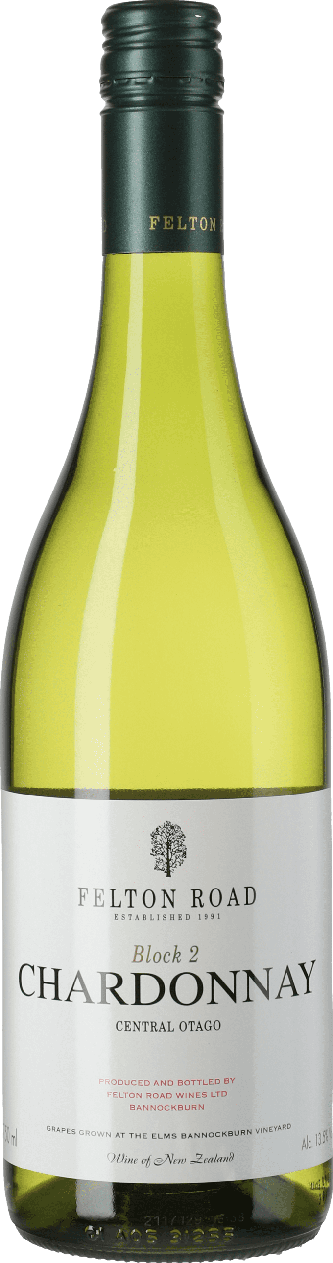 Felton Road: Chardonnay Block 2 2021