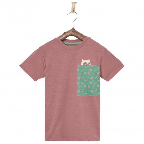 Namuk - Kid's Pluto Merino Pocket T-Shirt - Merinoshirt
