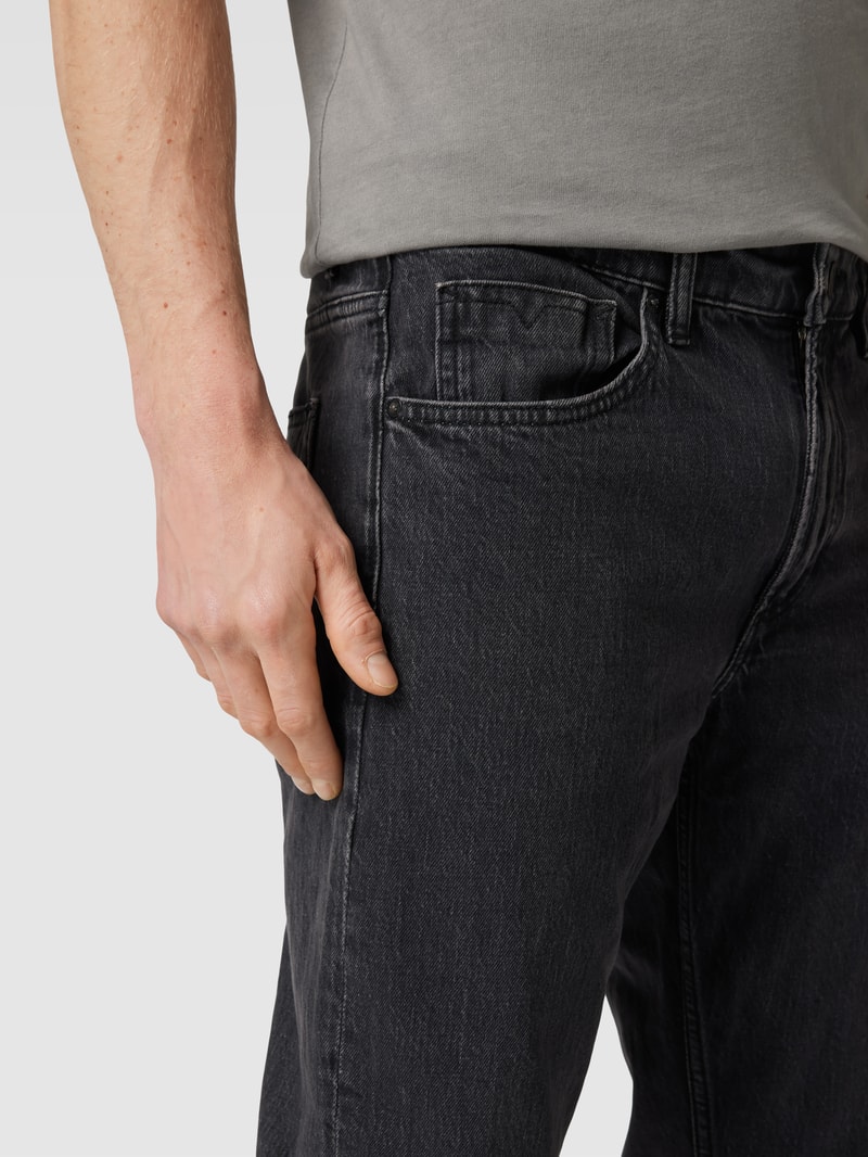 Jeans im 5-Pocket-Design Modell 'ben' in anthrazit
