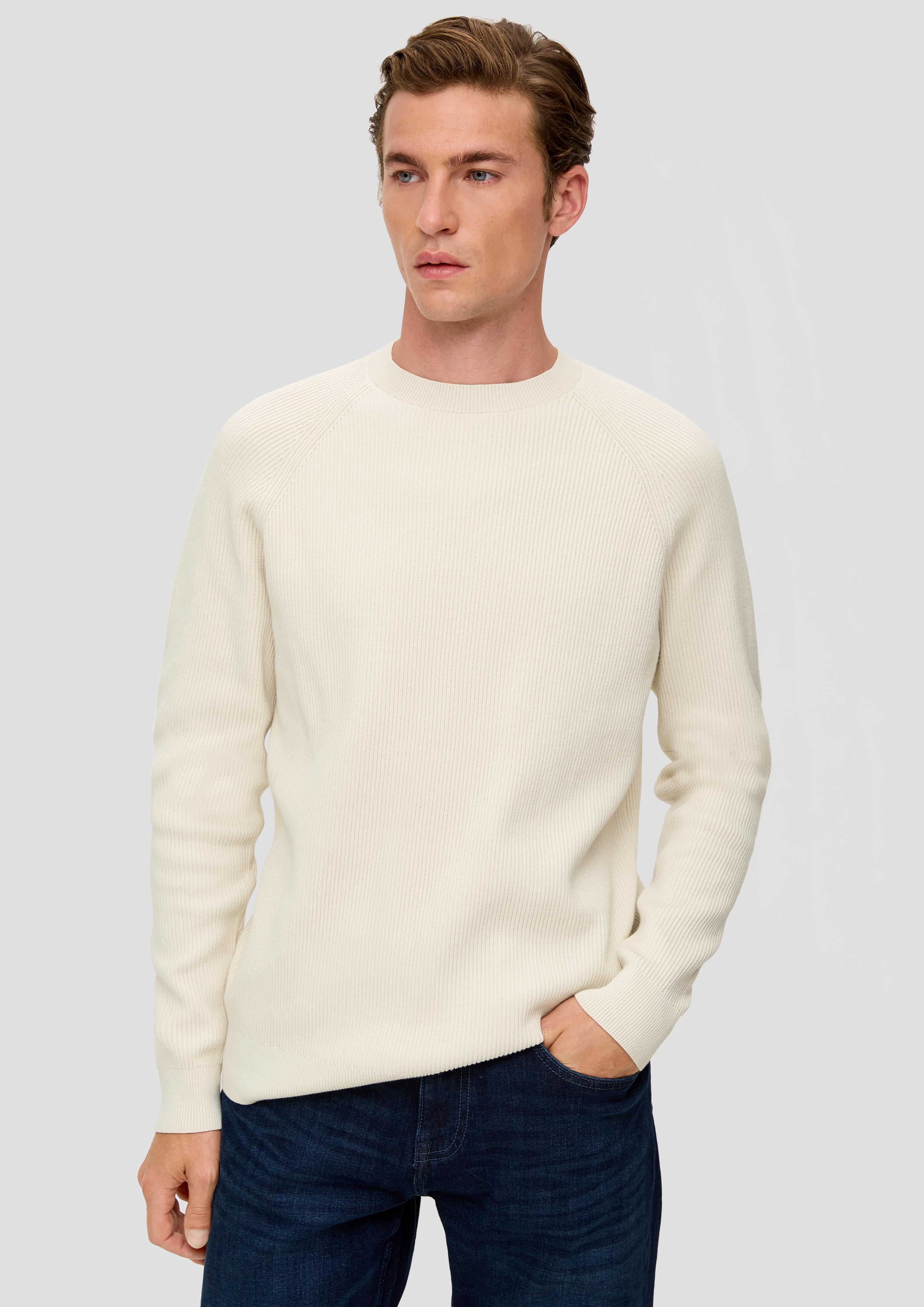 Strickpullover mit Rippstruktur  2139367-0330