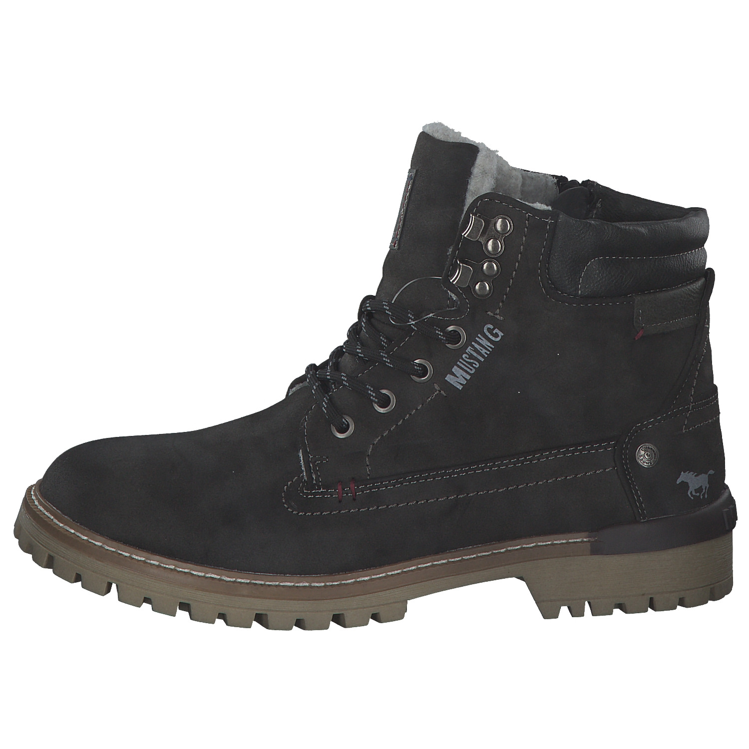 Mustang 4142602, Winterstiefeletten, Herren, Grau