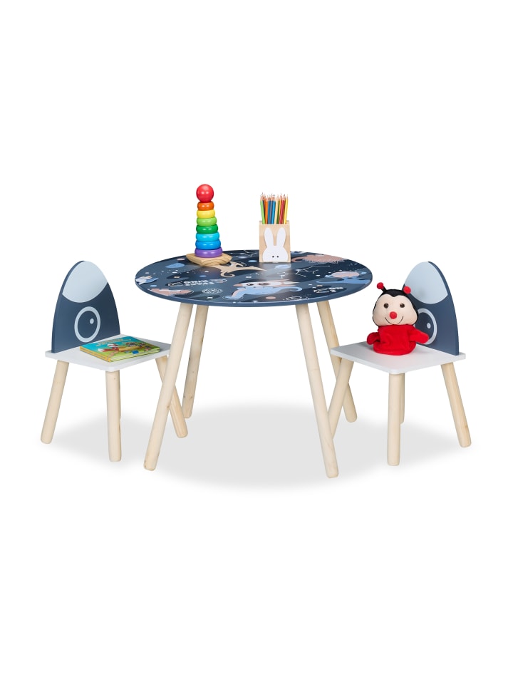 relaxdays 3-tlg. Kindersitzgruppe 