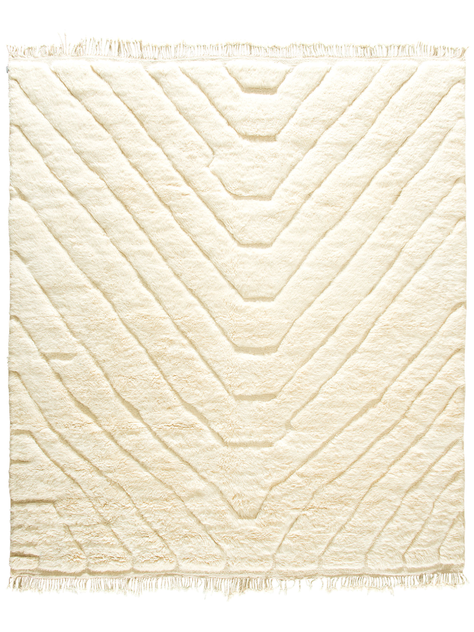 Beni Ourain ca. 257 x 300 cm, Unikat / Einzelstück