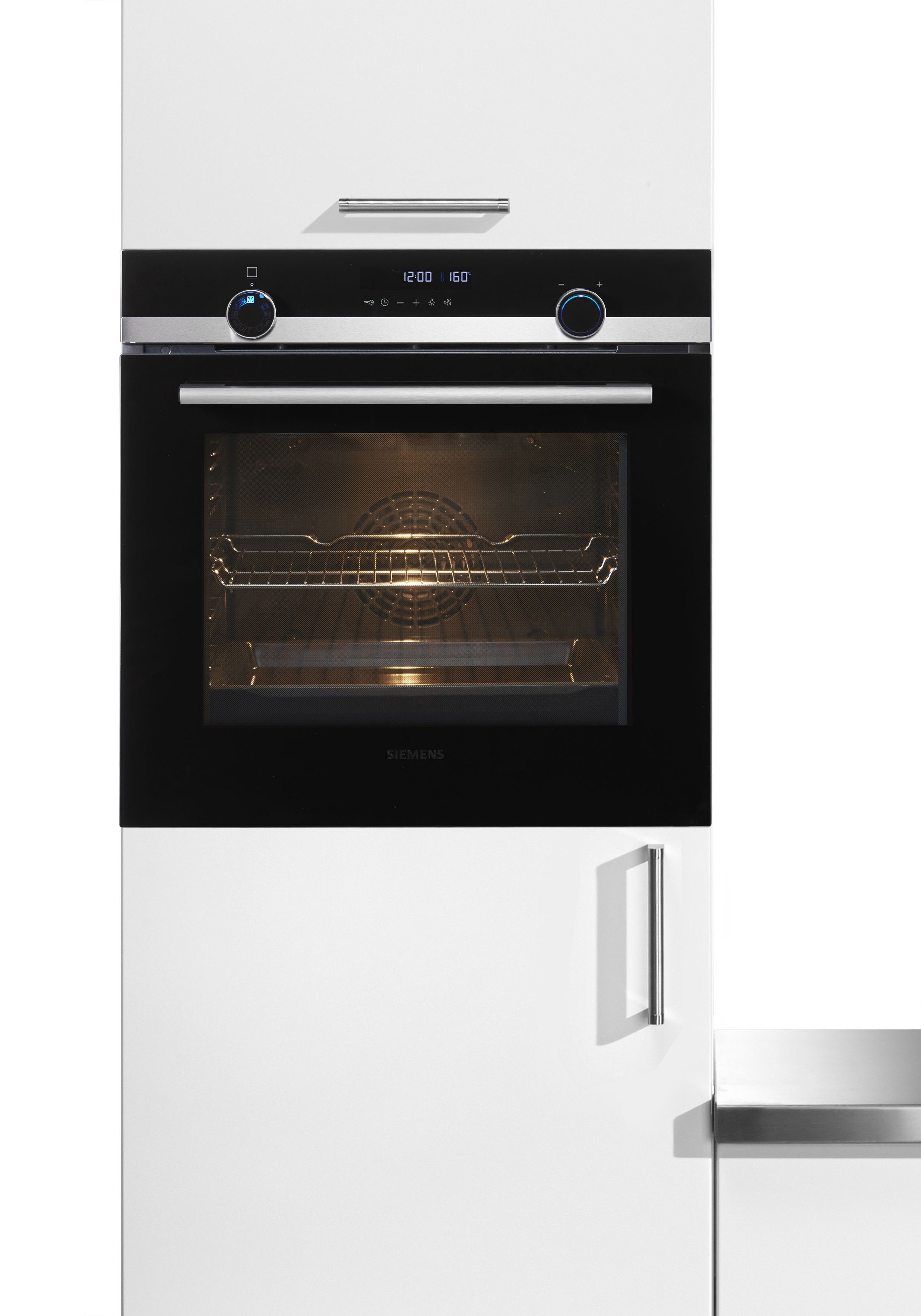 SIEMENS Pyrolyse Backofen iQ500 HB578ABS0, Pyrolyse-Selbstreinigung, Automatikprogramme