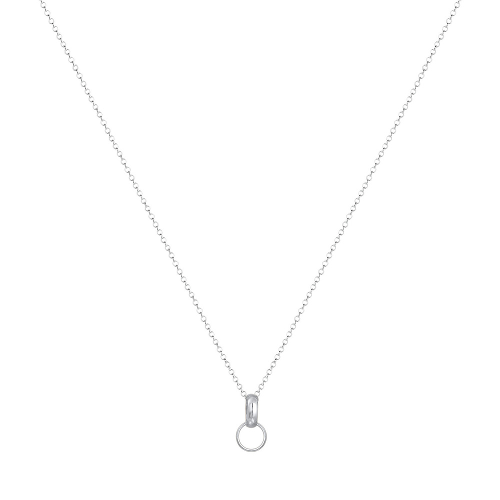 Nenalina Nenalina Collier Pendentif femme support de breloques de base en argent sterling  Bijoux