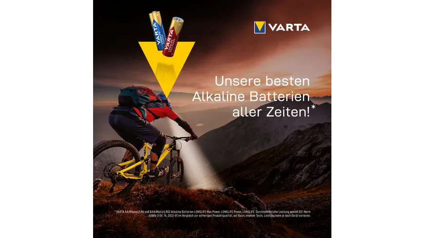 VARTA LONGLIFE Power Mignon AA Blister 8