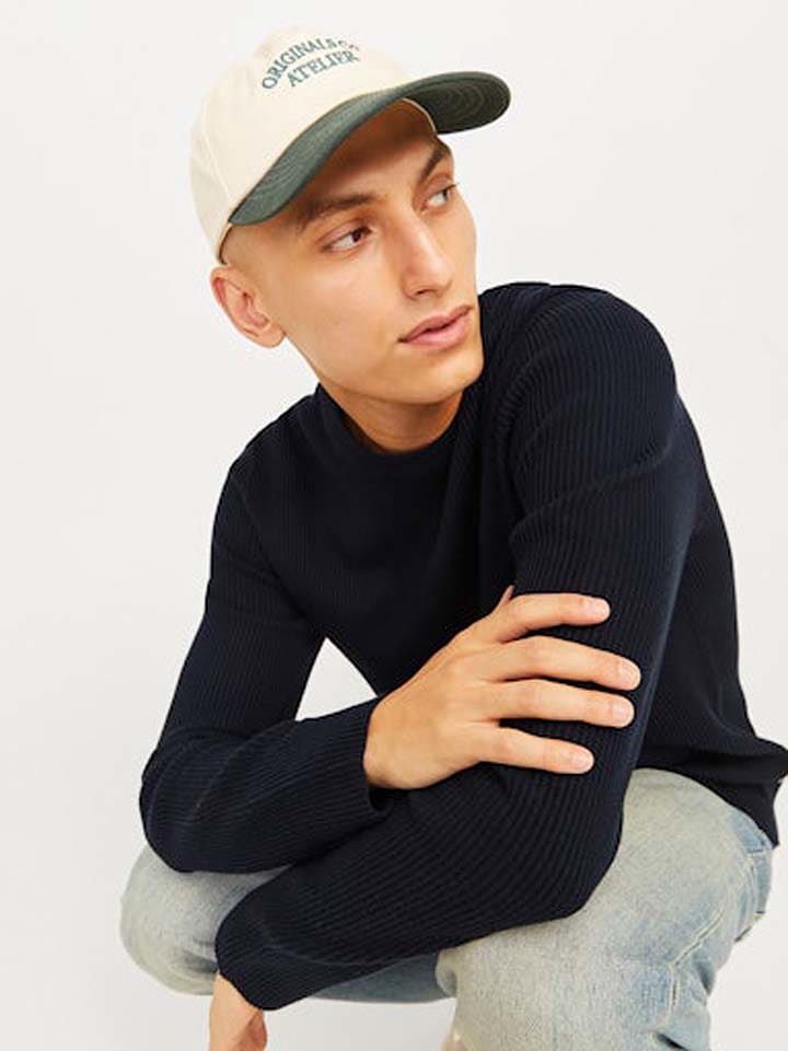 Jack & Jones Pullover in Dunkelblau günstig kaufen