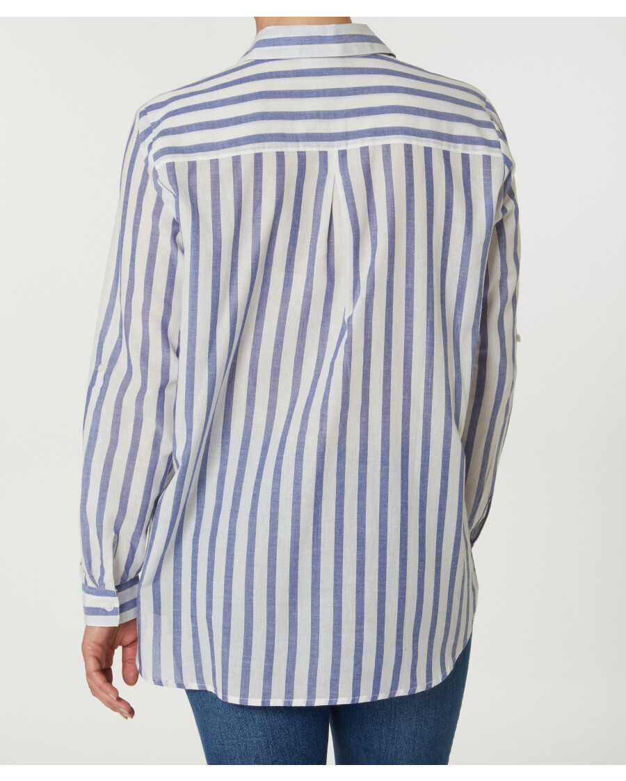 Gestreifte Hemdbluse